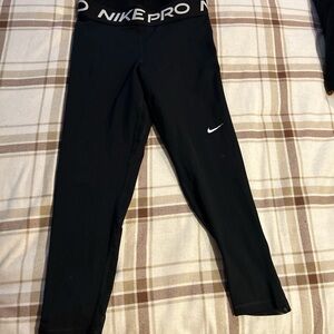 Nike Pro Kids Black Leggings